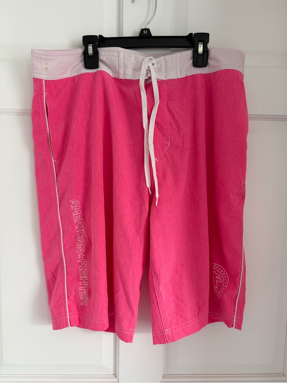 Bright Pink Men's Swim Trunks
